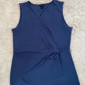 Ann Taylor Sleeveless Wrap Top -S